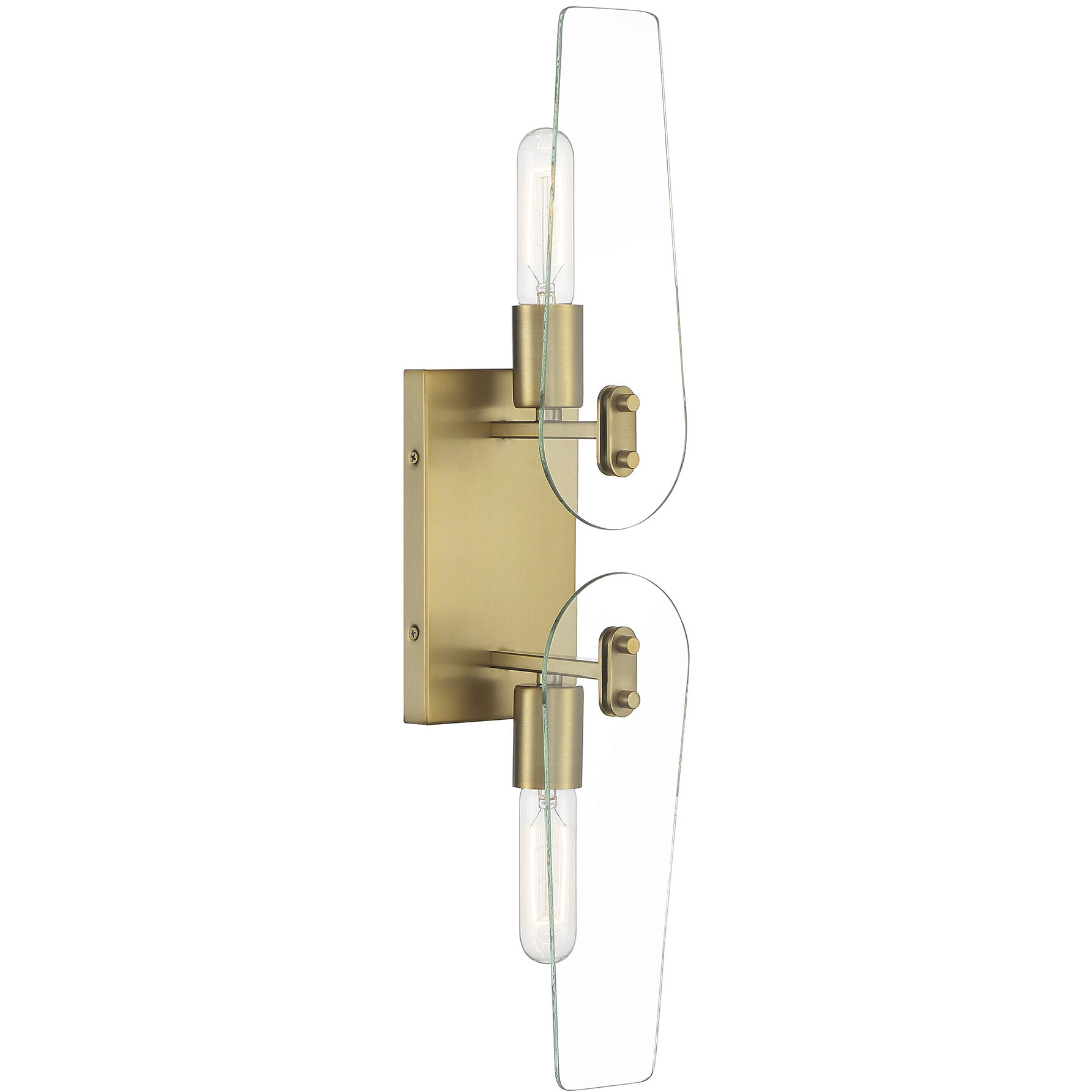 Designers Fountain D256M 2WS BG Bergen Beach 2 Light Wall Sconce in